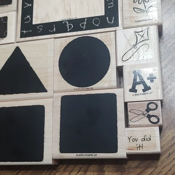 Wood Mount Stampin' Up Stamps - Picture 5 of 9